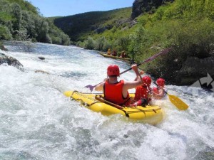 rafting